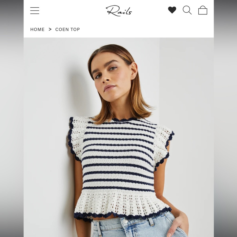 Rails Anadia Top. Size Small. - image 1